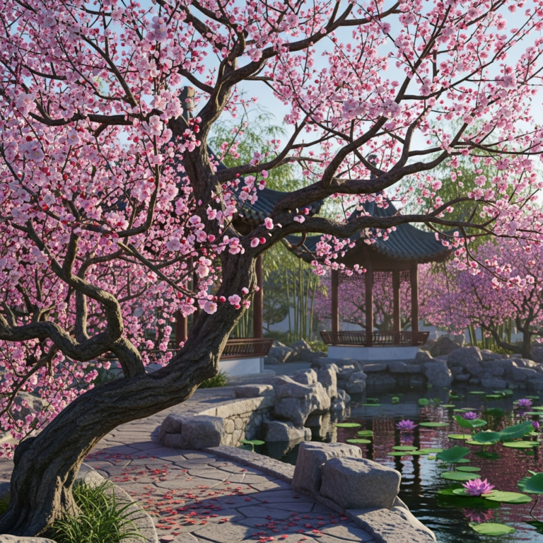 Plum Blossoms in China