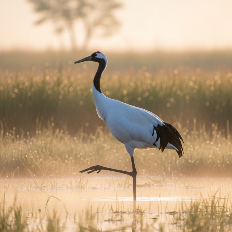 Red Crowned Crane Meaning