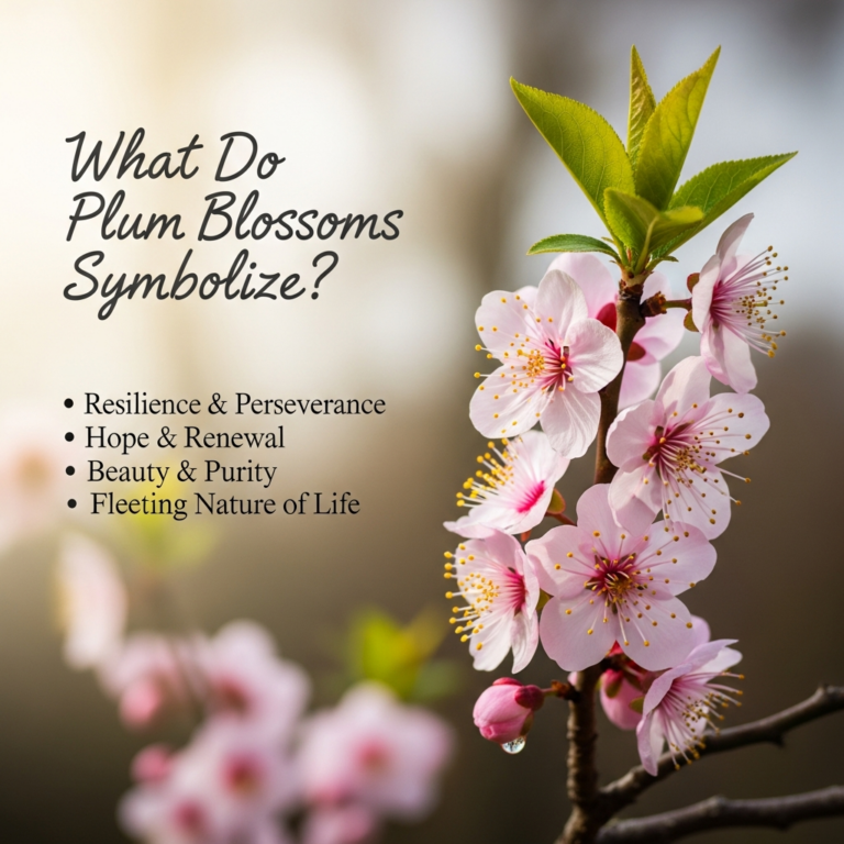 What Do Plum Blossoms Symbolize