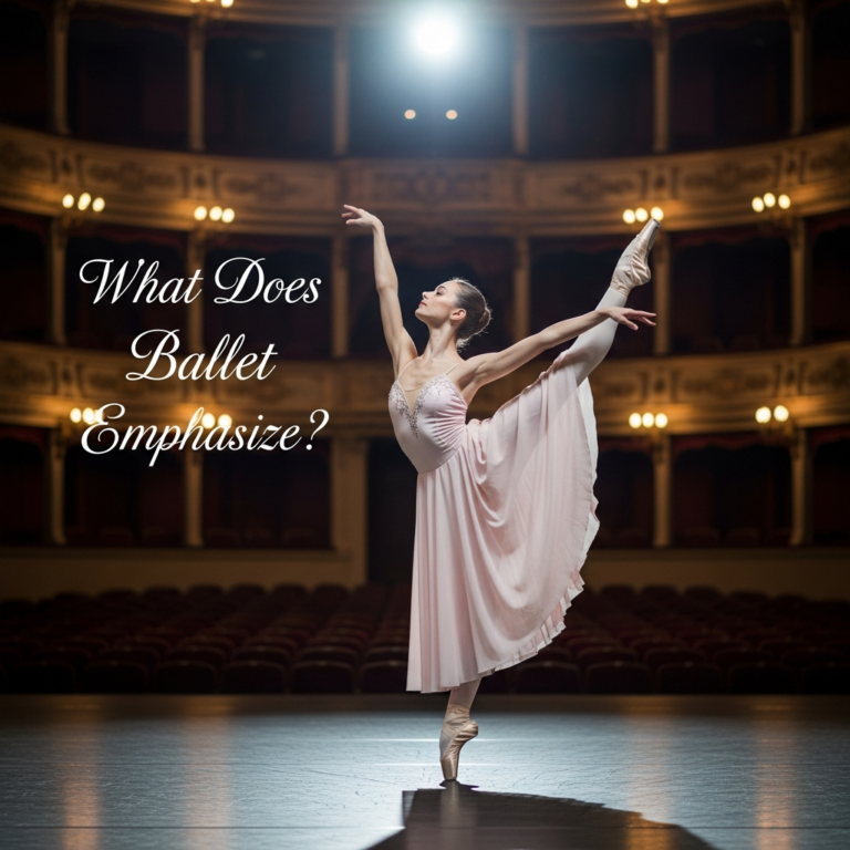 What Does Ballet Emphasize