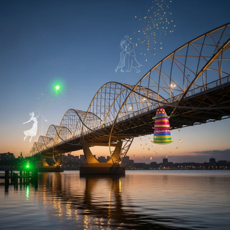 What Does the Helix Bridge Symbolize in the Great Gatsby