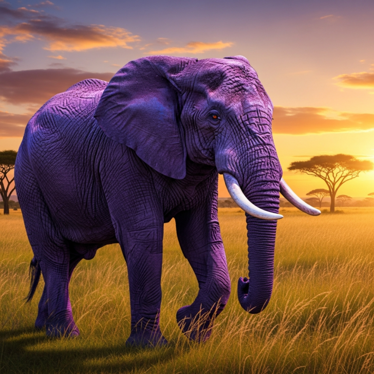 Purple Elephant
