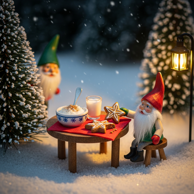 What Is A Traditional Reward For Christmas Gnomes On Christmas Eve?