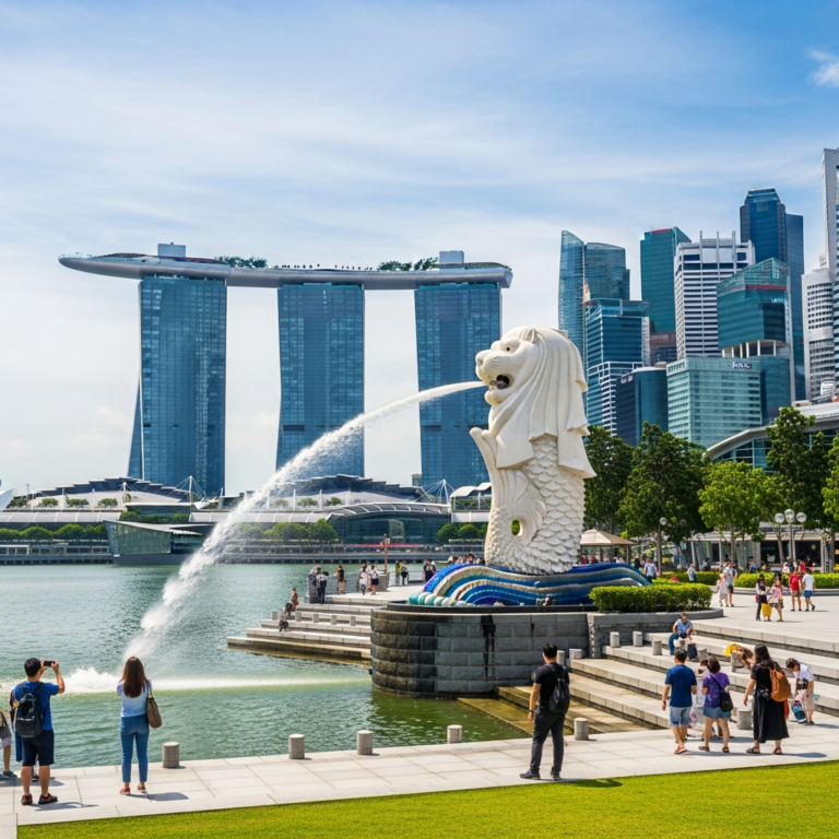 What Is Merlion Park?